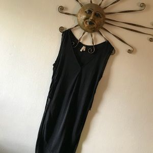 WE THE FREE long tank black OS